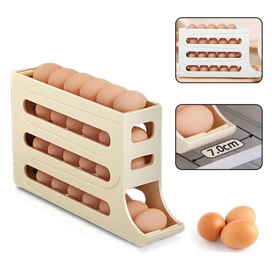 Egg Holder Organizer for Refrigerator