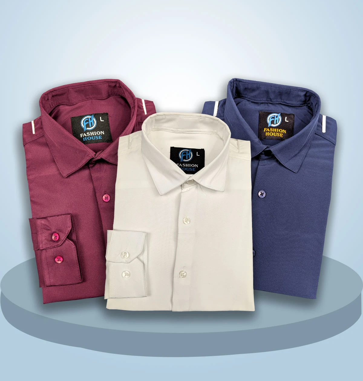 Premium 3 Piece Shirt Combo Pack