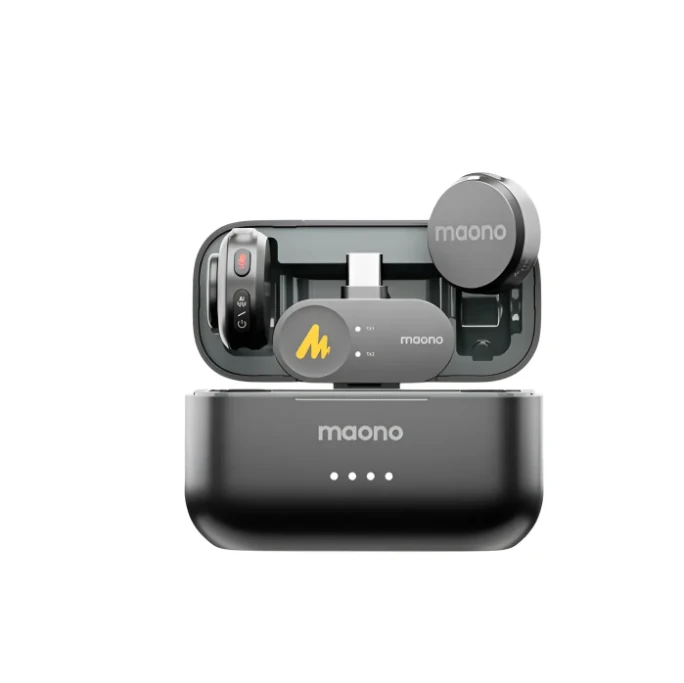 🎤 Maono Wave T5 Wireless Lavalier Microphone Combo — Premium Audio for Creators (Bangladesh)