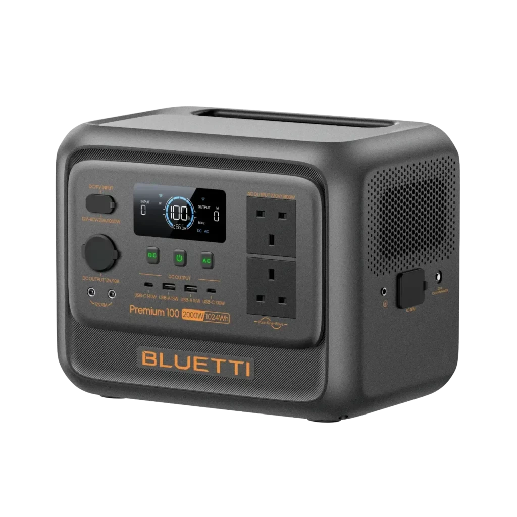 BLUETTI Premium 100 V2 Portable Power Station | 2000W 1024Wh