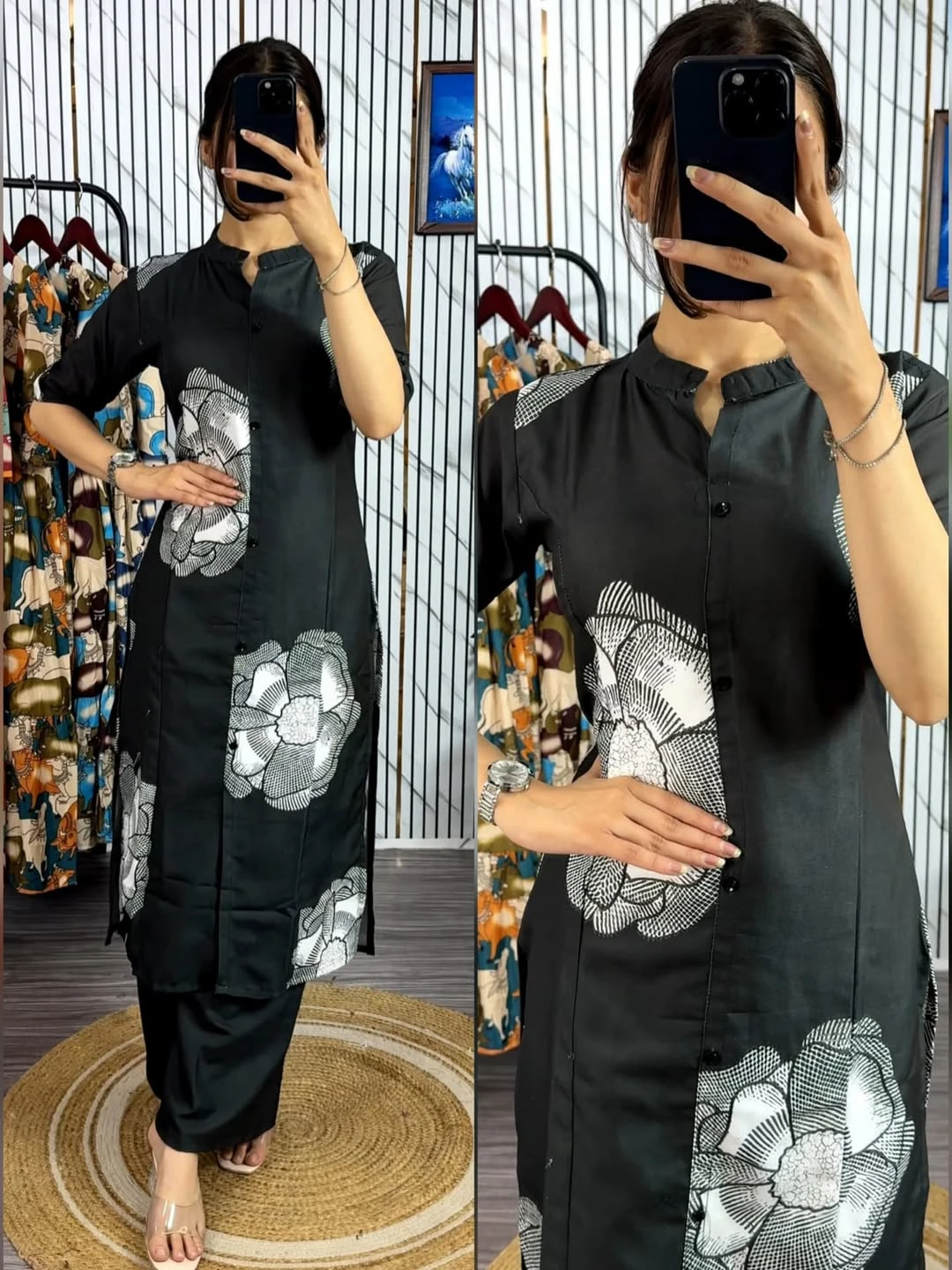 Readymade Two Piece Kurti
