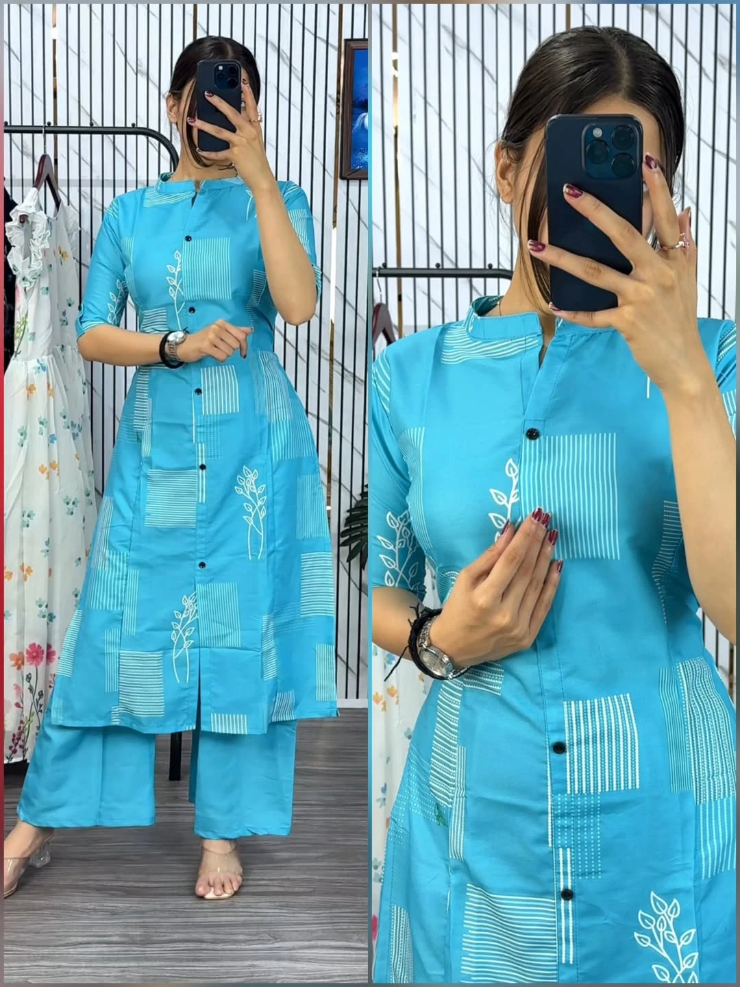 Readymade Two Piece Kurti