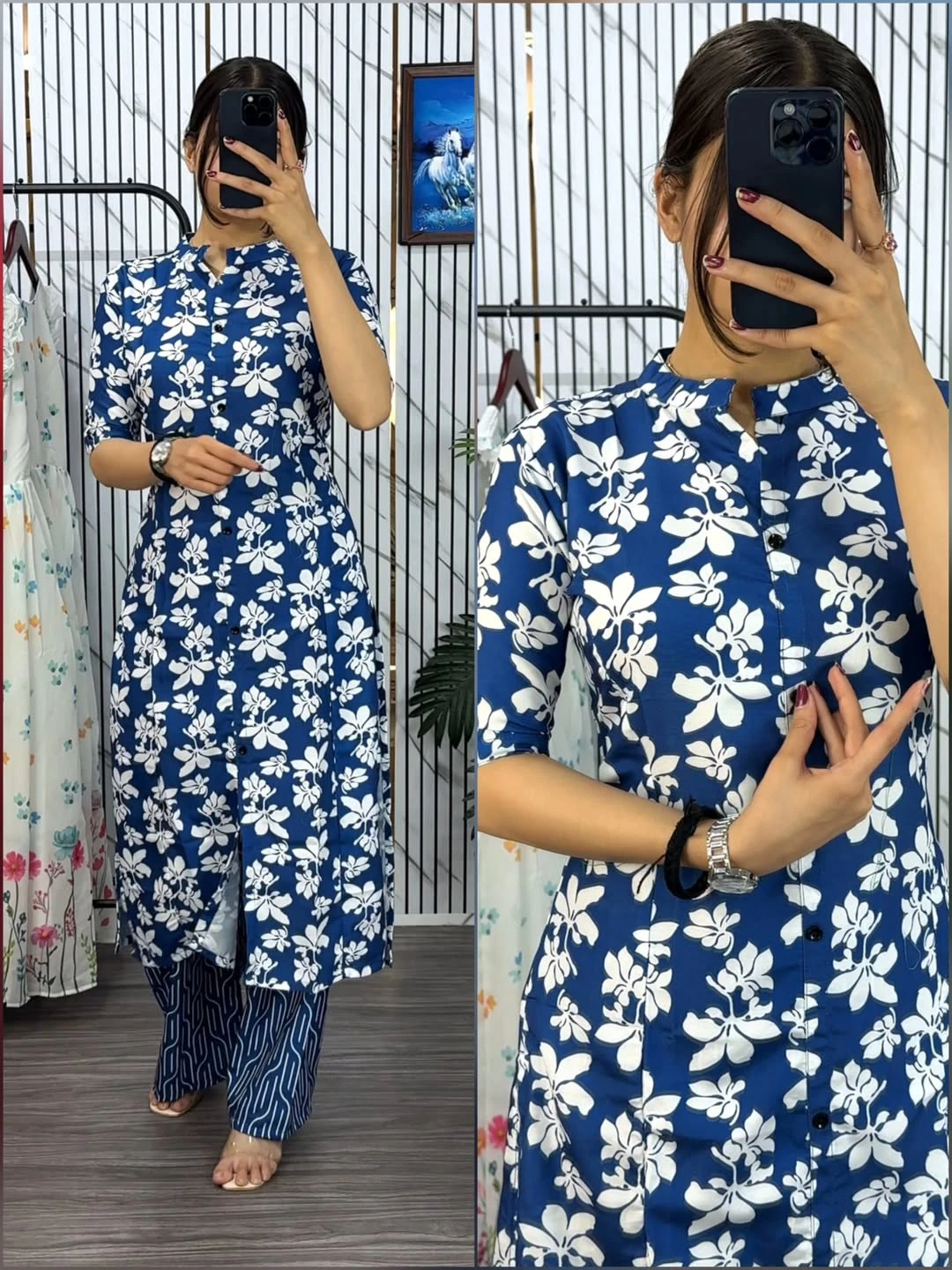 Readymade Two Piece Kurti