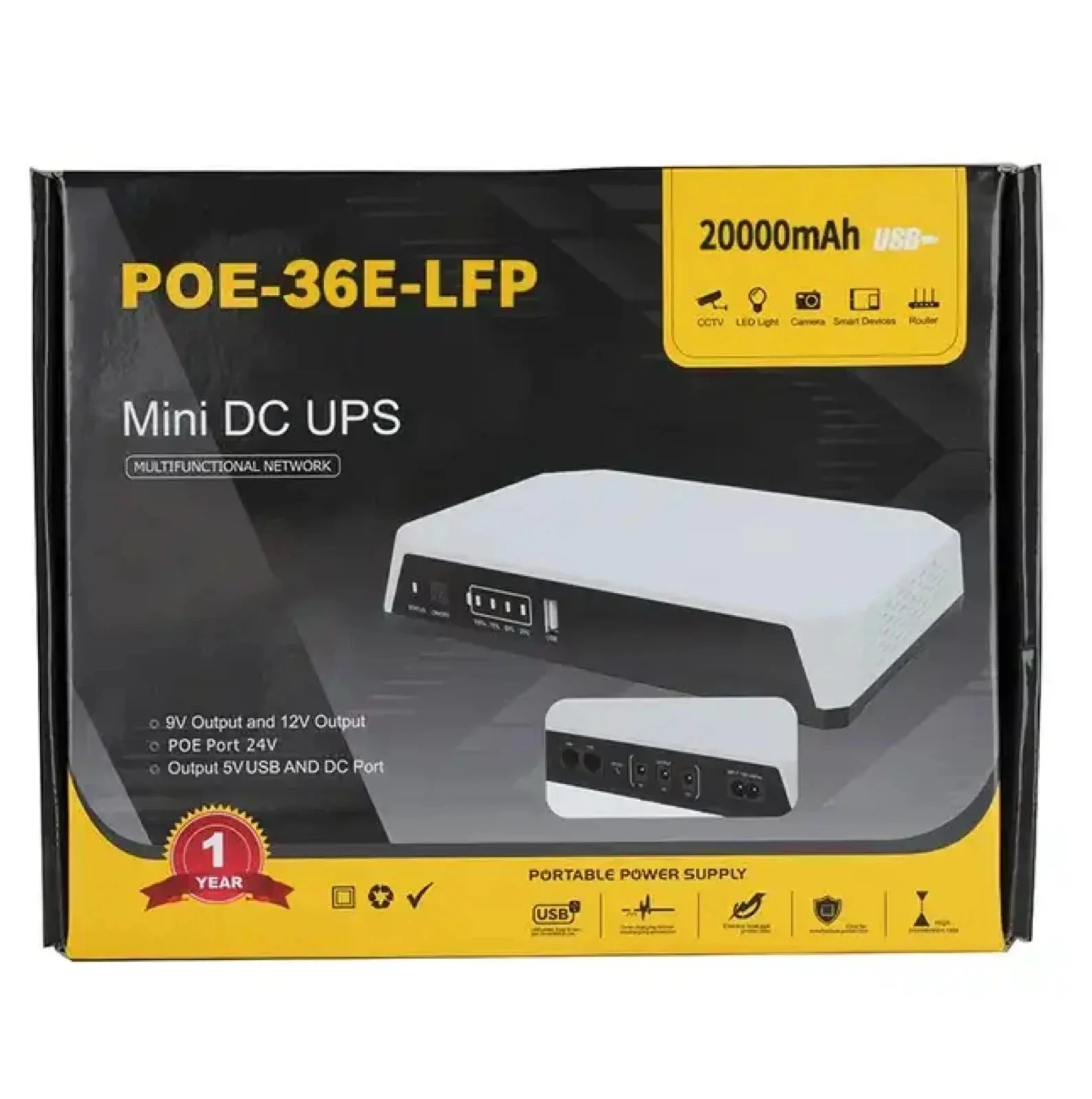 SKE POE-36E-LFP 20,000mAh...